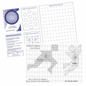 Sistema Artístico Antiestresse – Arte Neural para Colorir em PVC